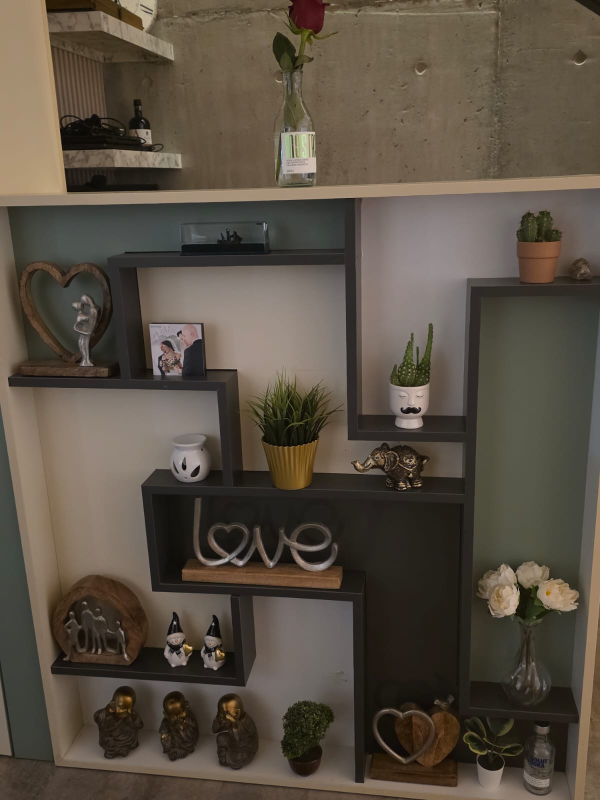 Decorative MDF room divider